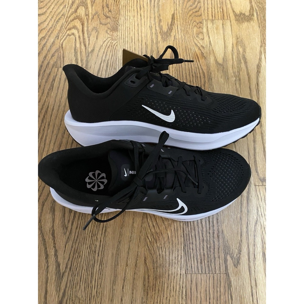 Nike Quest 6 Black White Road Running Jogging Shoes FD6033-001 Men 7.5 - Woman 9